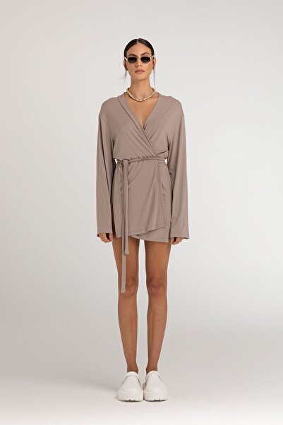 SHEISMONO Ultra Soft Zoe Beige Kimono