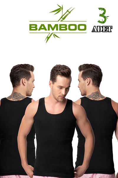 DONEX Bamboo Men's Athlete - Pack of 3