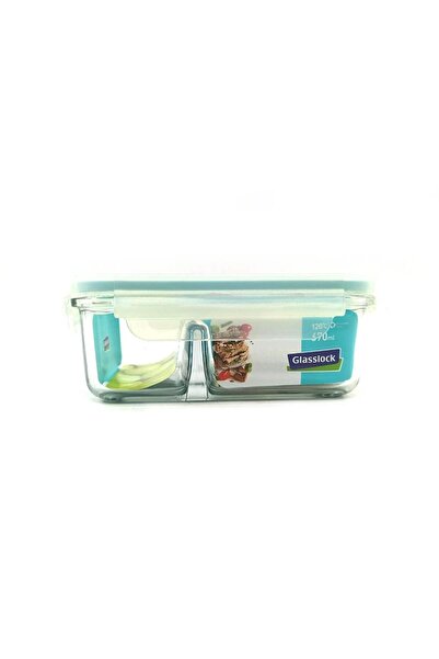 ÇIRPAN EV GLASSLOCK 670ML Recipient de depozitare din sticlă dreptunghiular, ...