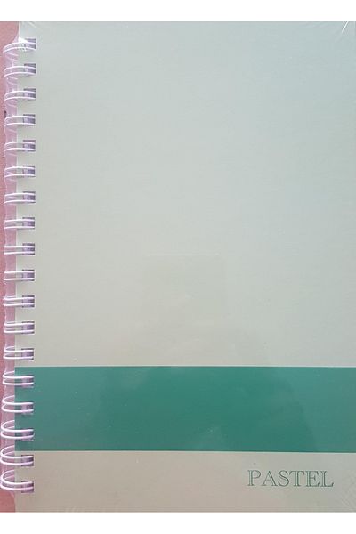 elma Pastel Color - 20x28 Copertă rigidă Spiral, Caiet cu frunze cu rigle