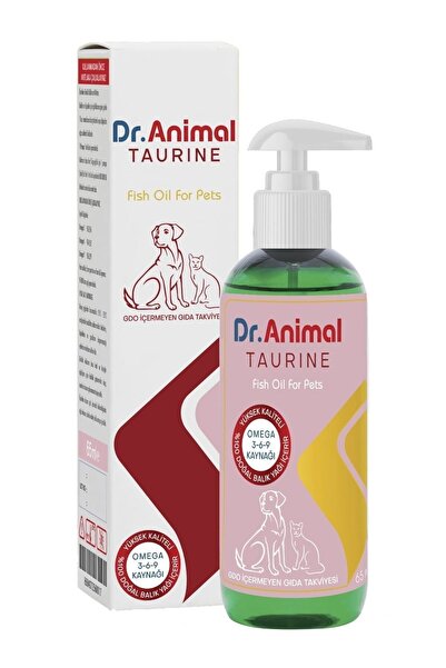 GZ Medikal Dr. Animal Taurıne Balık Yağı Takviyesi 65 ml