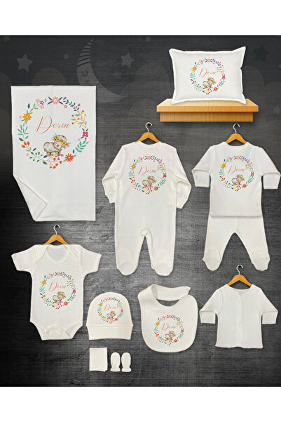 forbebis Bebekdesen 11'li Isimli Organik Hastane Çıkış Seti