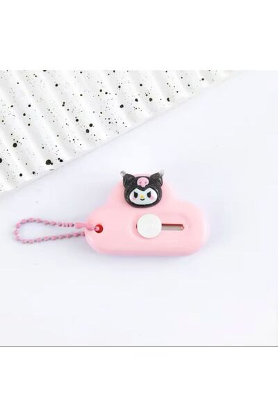Cute Kawaii Store Patili Maket Bıçağı kawaii cute Kore siyah