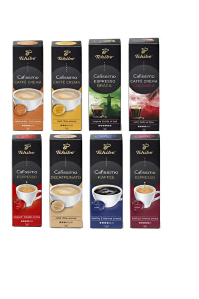 Tchibo Cafissimo 8X10 Stilla-T Capsule Brown
