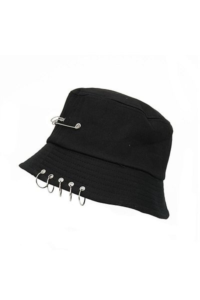 Meyra Accessories Quality Sunshade Bucket Hat with Ring - Gift Model