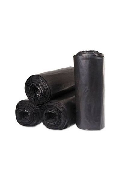 YAŞAT Industrial Garbage Bag (HEAVY DUTY) Jumbo Size 80x110 800 grams 100 Micron Black 10 Rolls