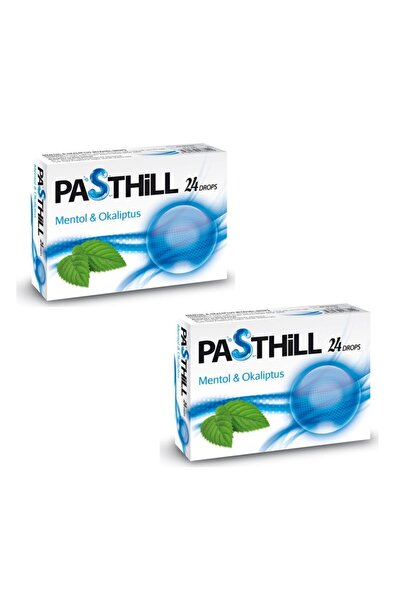 LedaPharma Pasthill Mentol Okaliptus 24 Drops - Pastil X 2 Adet