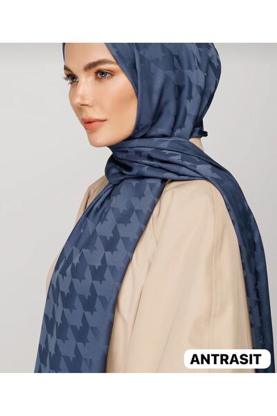 ŞİNKESK JAKARLI KAZAYAĞI DESEN ŞAL