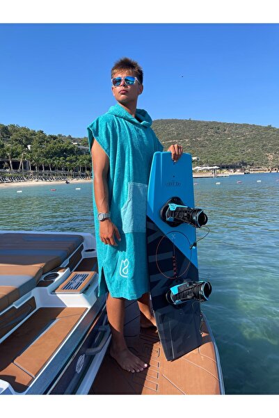 SOLENROSA Πετσέτα Poncho Πετσέτα παραλίας