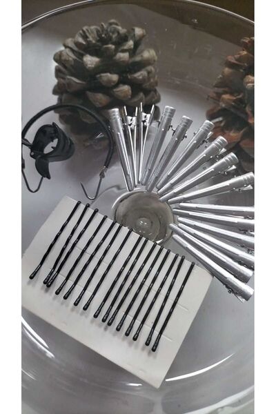 QF COSMETİCS QF 15-Piece Hairdresser Makeup Set - Tongs, Blow Dryer, Pliers a...