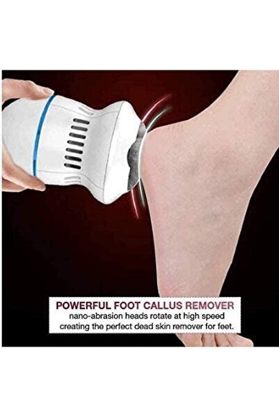 DubaiGallery Electronic Pedicure Foot Files callus Remover Feet Care callus Remover Electronic Foot