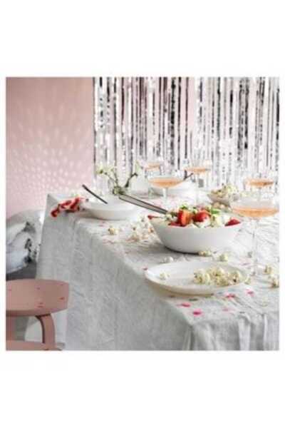 IKEA Beyaz 19 Parça 6 Kişilik Yemek Takımı