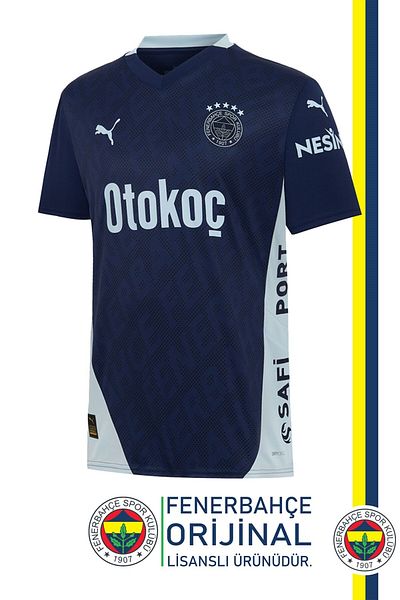Fenerbahçe 24-25 Season Blue Unisex Canary Printed Licensed Gift Boxed