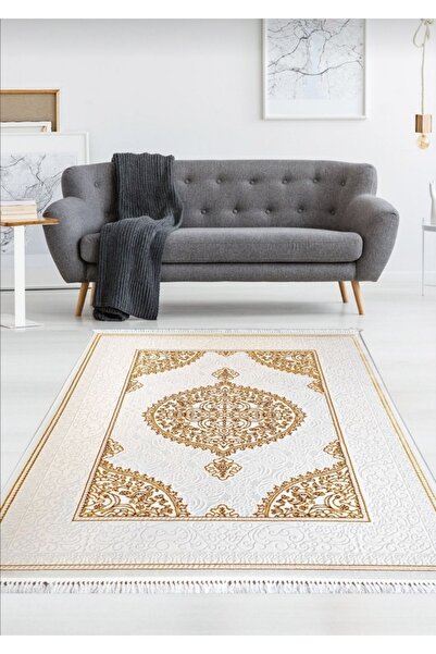 Abant Altın Varaklı Halı Argın Halı