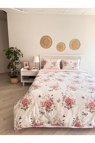 üntaş Διπλό πάπλωμα διπλής όψης και 2 μαξιλαροθήκες