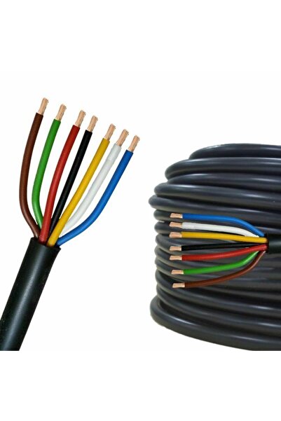 FESAN AKSAN 7X1.5mm TTR KABLO 20 METRE BAKIR TESİSAT KABLOSU