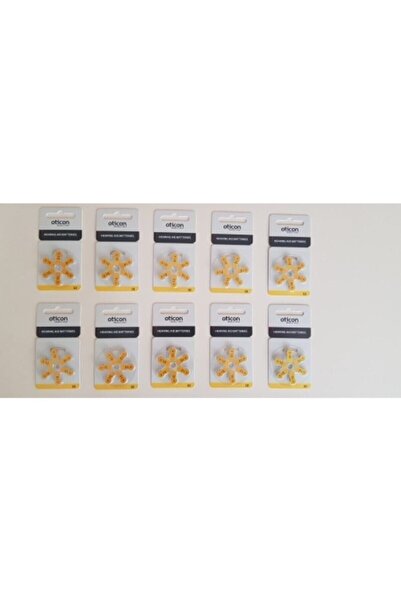 Genel Markalar Işitme Cihazı Pili 10 Numara 60 Adet