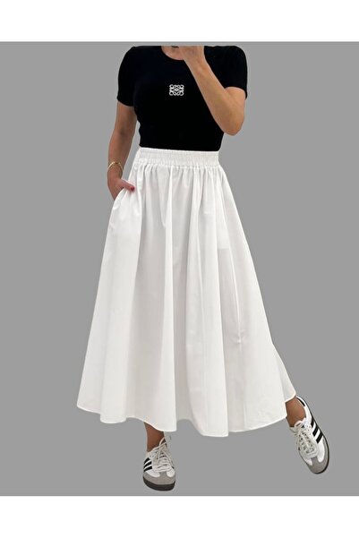 Butik Поплін Етек - Білий Ластик