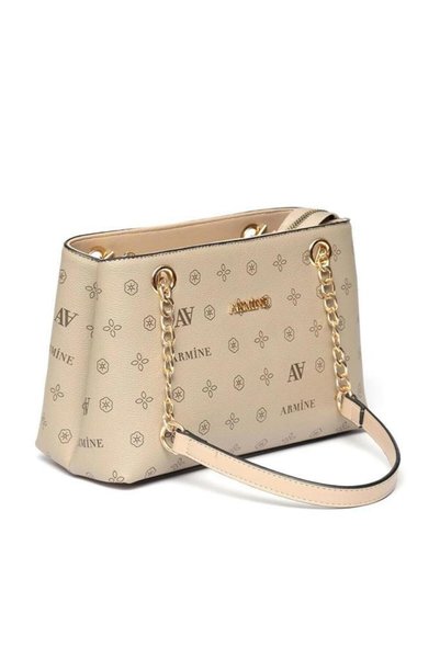 Armine 332 Model Women's Hand and Shoulder Bag - Printed