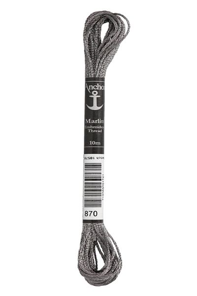 Anchor Marlitt Hand Embroidery Threads - 10 m - 870