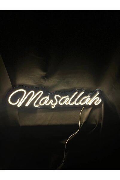 Extremmotif Maşallah Neon Led Tabela Duvar Lambası