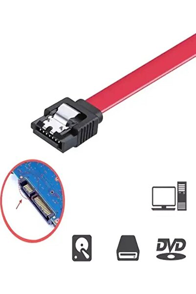 Genel Markalar Sata 3.0 Hdd Harddisk Dirsek Ssd Sata3 Data Kablosu