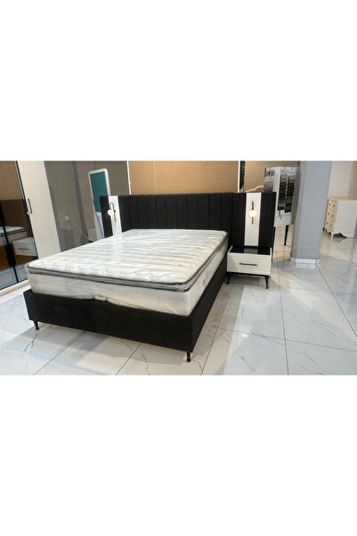 mobilyabazari Asil Yatak Odası Başlıklı Bazalı Karyola