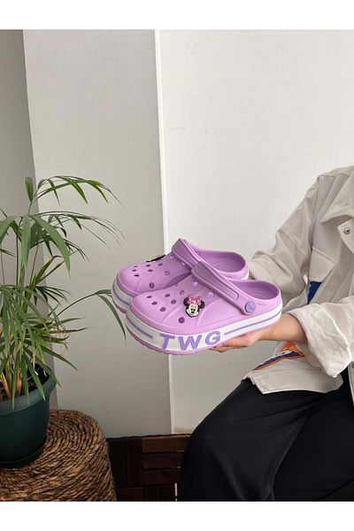Behtah Kundura New Model Full Orthopedic Slippers - Daily for Doctor, Nurse and Cook (2 Jibbitz Ornaments)