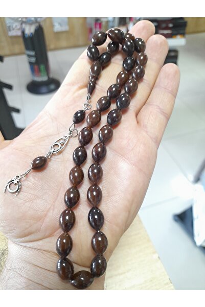 Zaradise Accessories Black Brown Plastic Rosary