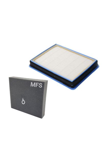 MFS Suitable for Karaca Brand Fakir Compatible Filter Pro Hepa Filter and Pre Sponge Vacuum Cleaner