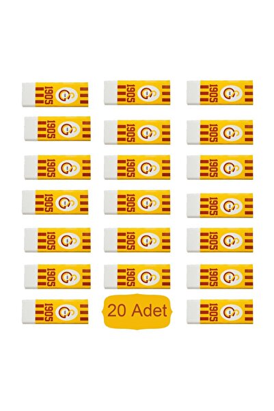 Galatasaray Br. 20 PVC besplatna velika bela gumica 20 komada