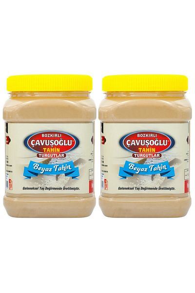 Bozkırlı Çavuşoğlu Low Roasted White Tahini 930g X 2