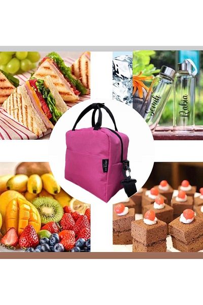 Harika ikizler Thermal Lunchbox - Camping, Office, Food Carrying Bag