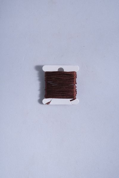 Eskişehir hobi sanat 1 mm 3 μέτρα Elegan καφέ αλκήθρο κορδόνι μακραμέ βραχιόλι κολιέ χάντρες Κοσμήματα Σχέδιο πλέξιμο μαλλιών