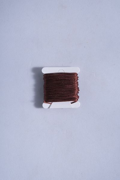 Eskişehir hobi sanat 1,0 mm 5 μέτρα Elegan καφέ αλκήθρα κορδόνι μακραμέ βραχιόλι κολιέ χάντρες Κοσμήματα Σχέδιο πλέξιμο μαλλιών