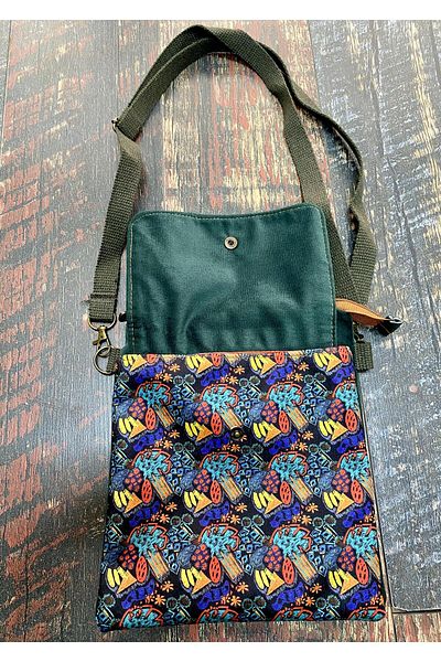 Street Bag Geantă de umăr Shiraz cu model boem - Impermeabil, pentru utilizare zilnică de călătorie