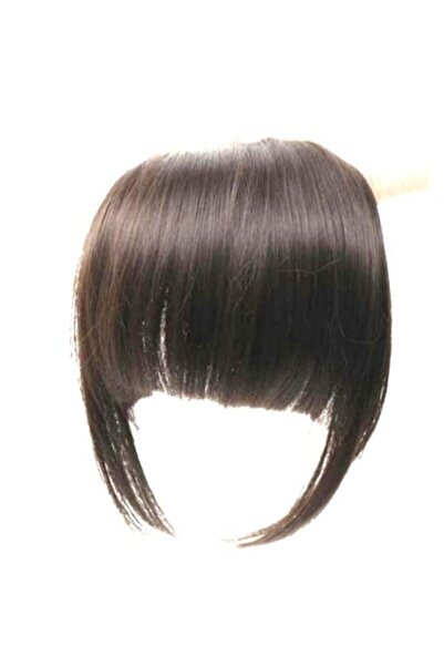 İsmet peruk Takma Kahkül Orta Kahve Gerçek Saç