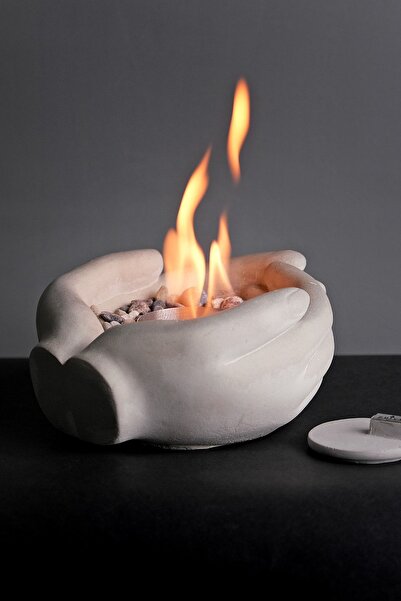 shiva dizayn Masa Üstü Şömine %100 El Yapımı