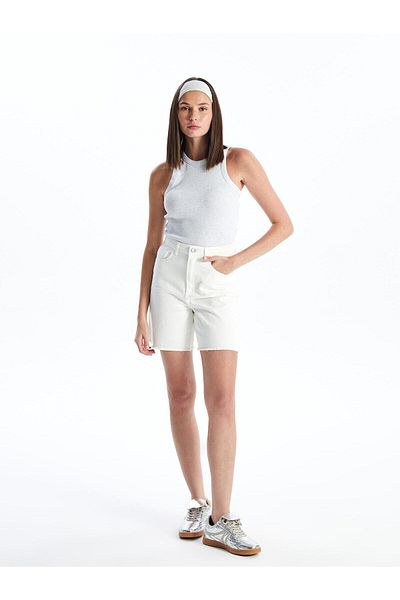 LC Waikiki LCW Bermuda Fit Women's Jean Shorts