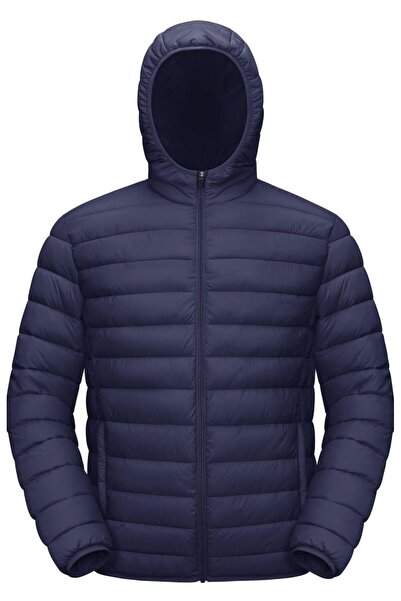 ARDSU Koşu Seyahat için  Kapşonlu Yalıtımlı Termal Şişme Kışlık ince Mont ve ...