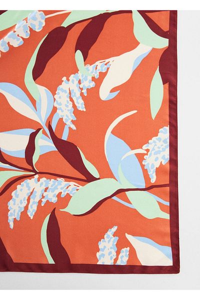 MANGO Woman Batista cu imprimeu floral