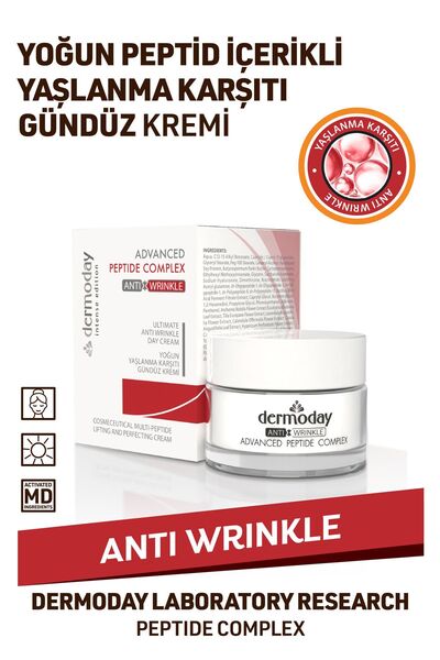 Dermoday Anti Wrinkle Peptide Complex Day Kırışıklık Karşıtı Gündüz Kremi
