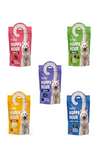 Reflex Happy Hour SALMON & BLUEBERRY, CHİKEN & BLUEBERRY, KOKTEYL, LAMB & CRA...