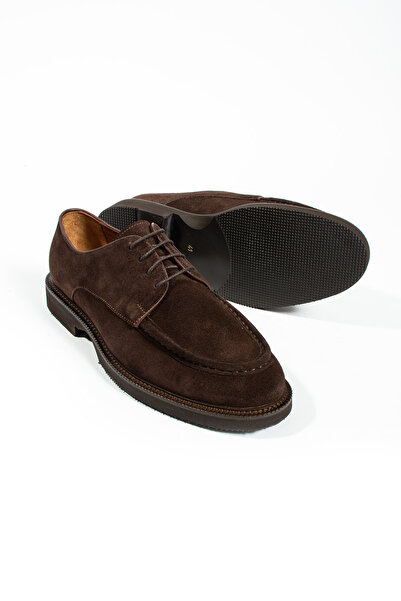 NAZEF Suede Leather Eva Sole - Lace-up Casual Shoes