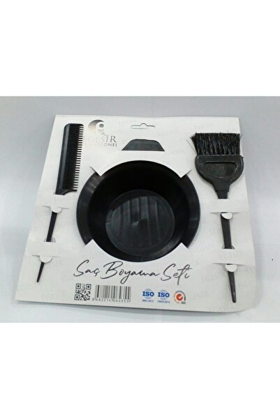 DR Set de vopsire a părului Egesir: perie de vopsit păr + pieptene creponat +...