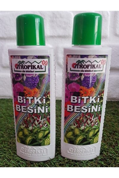 TROPİKAL Bitki Besini 2 Adet 225 Ml Genel Bitki Gübresi Tüm Bitkiler Için Sıv...