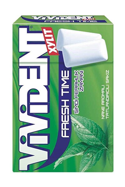 Vivident 20 قطعة علكة بنكهة النعناع - 22.4 جرام