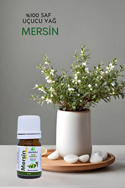 EinNatur Myrtle (MYRTLE) - 5 مل زيت عطري نقي 100% من أوراق Myrtus Communis