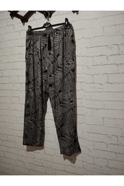 anne moda ankara Patterned, summer, viscose cotton high waist, 2-pocket pants