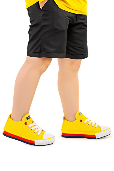 Kiko Kids حذاء رياضي كتان للأولاد برباط من Tinna